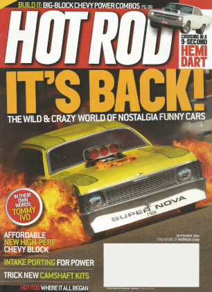 HOT ROD 2008 SEPT - GT500KR TEST, IVO SPECIAL, MAXTON